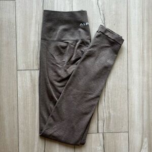 Alphalete Amplify Legging - Mocha - Size Small